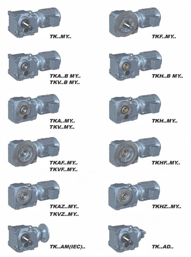 Cấu tạo mô tơ giảm tốc TK